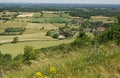 The Weald from South Downs, Sussex, England