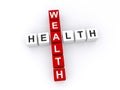 Wealth and health concept
