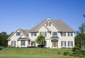 Wealthy Three Story Estate Royalty Free Stock Photo