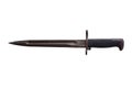 Weapon of an American Marine, Combat knife bayonet of the period of World War II