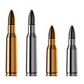 Weapon gun bullet cartridge Royalty Free Stock Photo