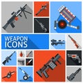 Weapon Icons Set