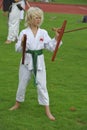 Weapon Karate with Tonfa