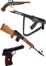 Weapon pistols and fire-arms