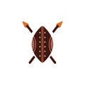 weapon, quiver, arrows icon. Element of color African safari icon. Premium quality graphic design icon. Signs and symbols