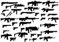Weapons silhouettes