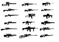 Weapons with sniper scope
