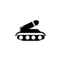 weapons, tank icon. Element of military illustration. Signs and symbols icon for websites, web design, mobile app