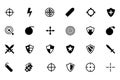 Weapons Vector Icons 1