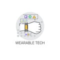 Wearable Tech Smart Wristband Trecker Technology Electronic Device