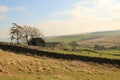 Weardale moorland farm Royalty Free Stock Photo