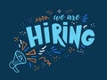 We are hiring advertising illustration