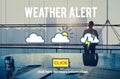 Weather Alert Information Prediction Climate Daily Concept