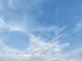 Weather climate favourite atmosphere clouds sky blue Royalty Free Stock Photo