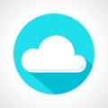 Weather cloudy icon