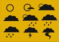 Weather condition symbols