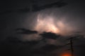 WEATHER- Florida- Lightning in the Eye of the Storm at Sunrise