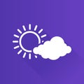 Metro Icon - Forecast partly cloudy