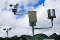 Weather forecast station in northern Thailand Royalty Free Stock Photo