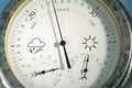 Weather Gauge close up Royalty Free Stock Photo