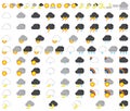 Weather icon set