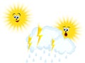 Weather icon Royalty Free Stock Photo