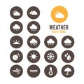 Weather icon.Vector illustration.