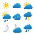 Weather icons