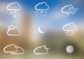 Weather icons