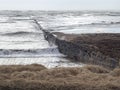 Weather off the coast of Iceland.