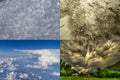 Weather photos in the nature