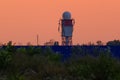 Weather radar of INMH institute in Bucharest Royalty Free Stock Photo