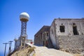 Weather radar Profitis Elias mountain, Santorini, Greece