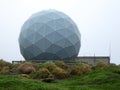 Weather radar station on Macquarie island Royalty Free Stock Photo