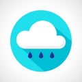 Weather rain icon