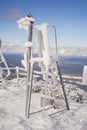 Weather station details Royalty Free Stock Photo