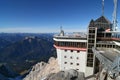 Weather Station, Mountain Zugspitze, Germany. Royalty Free Stock Photo
