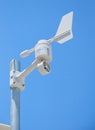 Weather Station Mounted on Pole Royalty Free Stock Photo