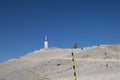 A weather station at the top of Mont-Ventoux Royalty Free Stock Photo