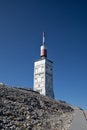 A weather station at the top of Mont-Ventoux Royalty Free Stock Photo