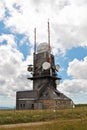 Weather station on top of the mountain Royalty Free Stock Photo