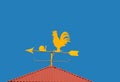 Weather vane Royalty Free Stock Photo