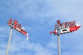 Weather vane of fishermen in Nida, Lithuania Royalty Free Stock Photo