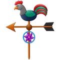 Weather vane illustration