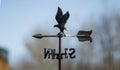 A weather vane in the Observatory Park Royalty Free Stock Photo