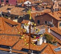 Weather Vane Saint Mark's Cathedral Venice Italy Royalty Free Stock Photo