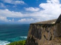 Weather worn bastions El Morro Royalty Free Stock Photo