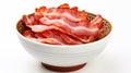 Weathercore-inspired Bacon In Oriental Bowl