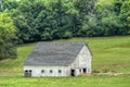 Weathered Barn in the America Midwest Royalty Free Stock Photo