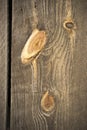 Weathered Barn Wall Wood Grain Plank Orange Knot Royalty Free Stock Photo